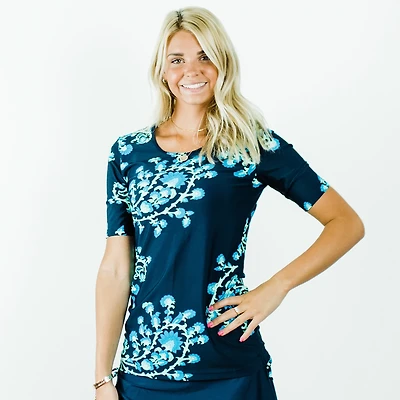 Calypsa Women's Lena Swim Top