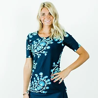 Calypsa Women's Lena Swim Top