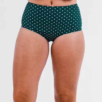 Calypsa Women's High-Waisted Bikini Bottom