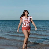 Calypsa Women's Santorini Swim Shirt