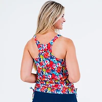 Calypsa Women's Maya Tankini Swim Top