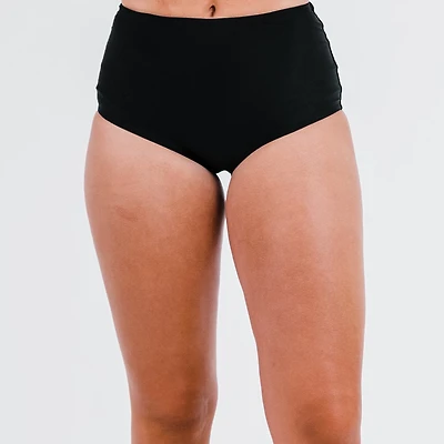 Calypsa Women's High-Waisted Bikini Bottom
