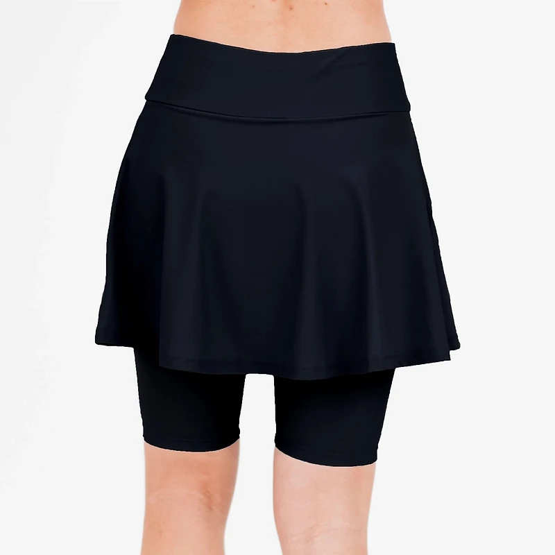 Calypsa Women's Midi Swim Skort