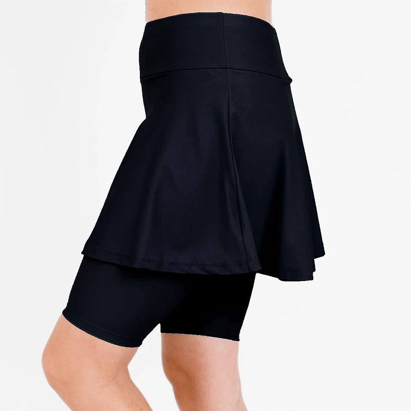 Calypsa Women's Midi Swim Skort