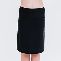 Calypsa Girls' Knee Length Swim Skort