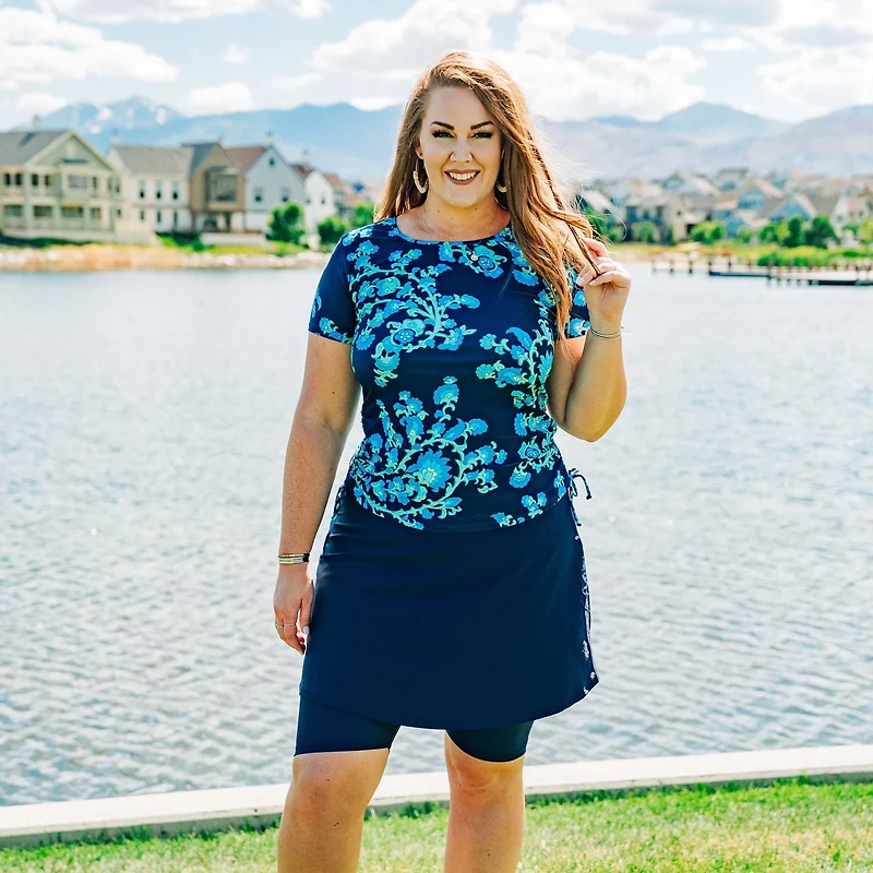 Calypsa Women's Adele Plus Swim Top