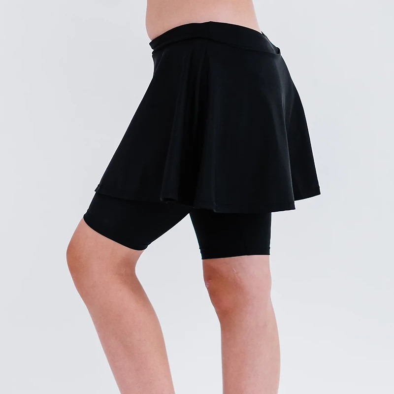Calypsa Girls' Midi Swim Skort
