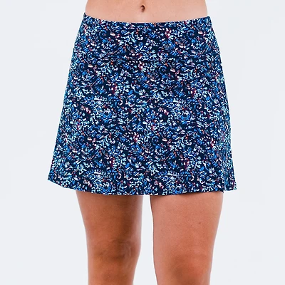 Calypsa Women's Plus A-Line Swim Skort