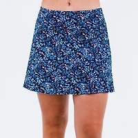 Calypsa Women's Plus A-Line Swim Skort