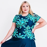 Calypsa Women's Adele Plus Swim Top