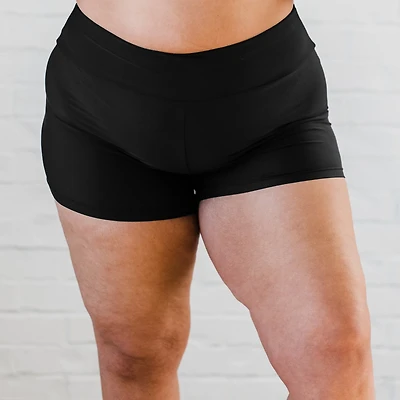 Calypsa Women's Plus Swim Shorts