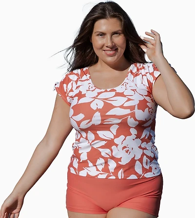 Calypsa Women's Santorini Swim Shirt