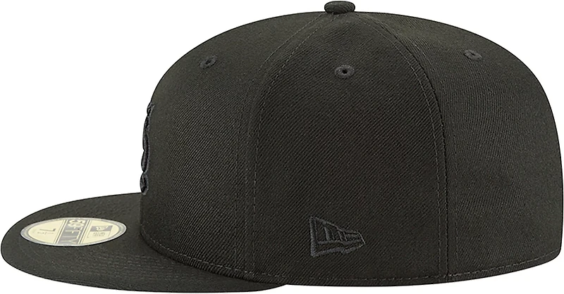 New Era St. Louis Cardinals Black on Black Fitted 59FIFTY Cap