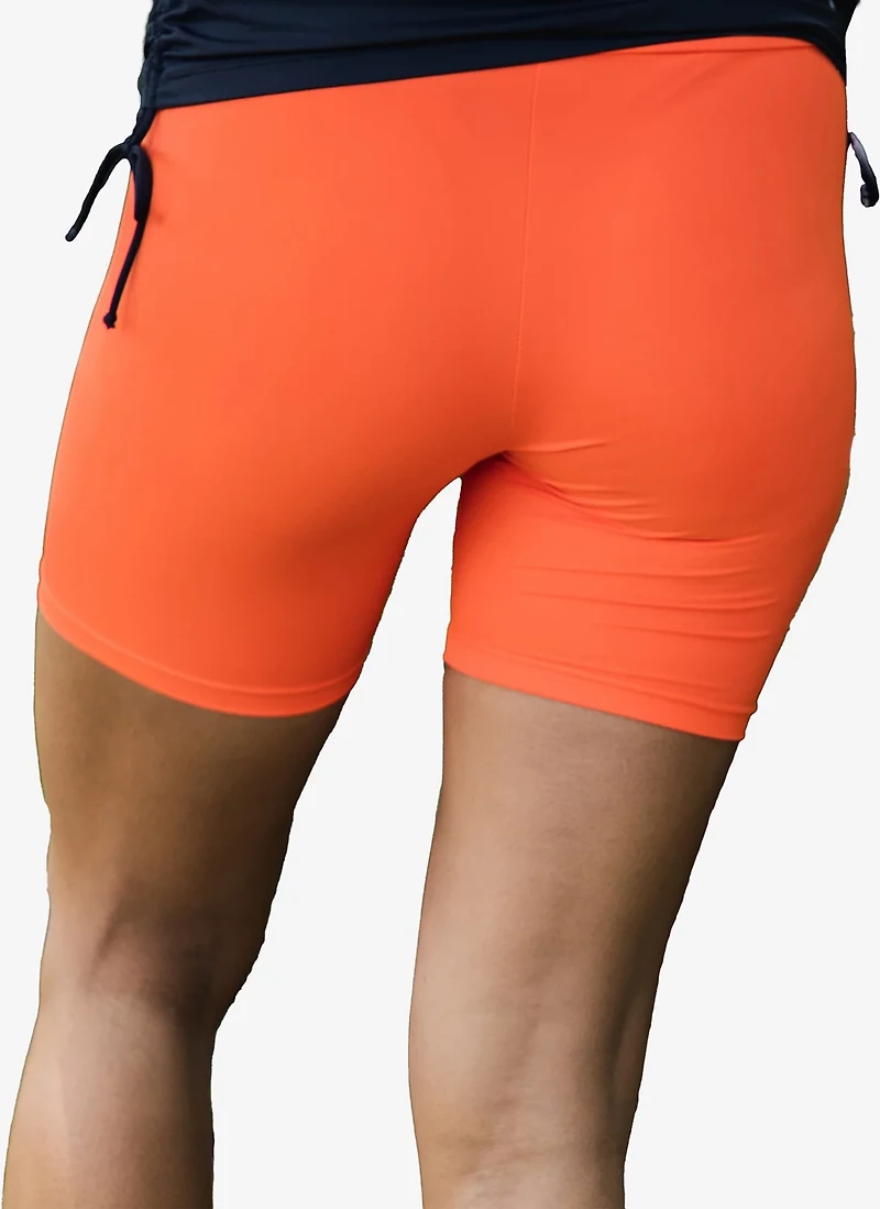 Calypsa Women's Mid-Thigh Swim Shorts