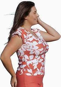 Calypsa Women's Santorini Swim Shirt