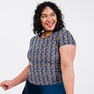 Calypsa Women's Adele Plus Swim Top