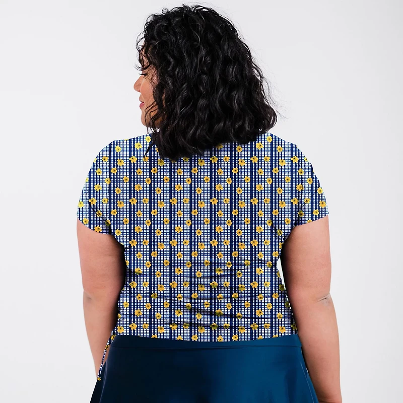 Calypsa Women's Adele Plus Swim Top