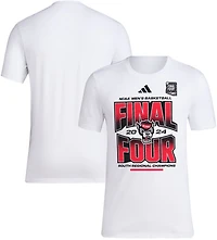 Adidas NC State Wolfpack 2024 NCAA Men's Basketball Tournament March Madness Final Four Locker Room T-Shirt