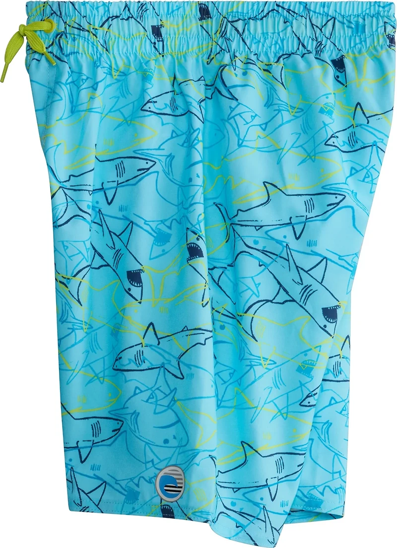 Laguna Boys' Shark Attack Volley Swimsuit