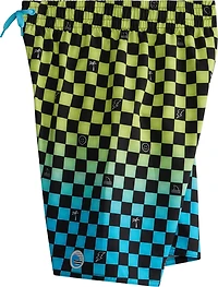 Laguna Boys' 8-14 Checked Out Volley Swimsuit