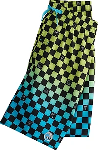 Laguna Boys' 8-14 Checked Out Volley Swimsuit