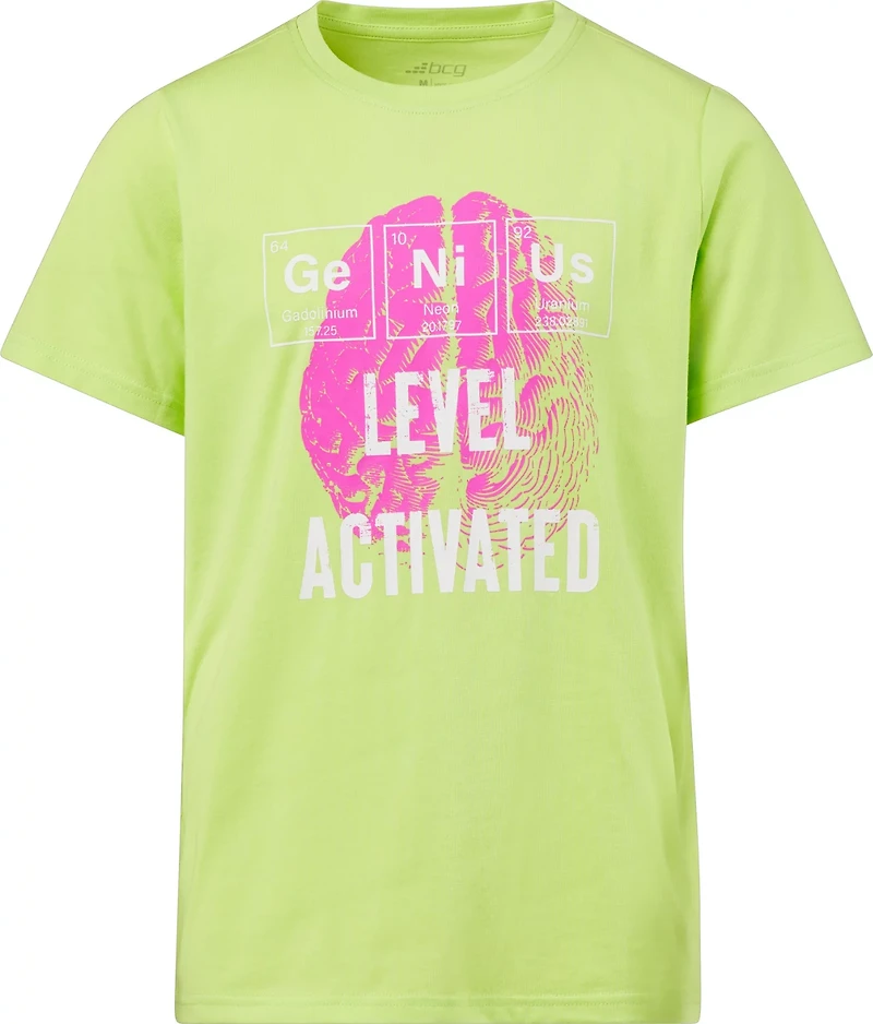 BCG Boys' Genius Level Short Sleeve T-shirt