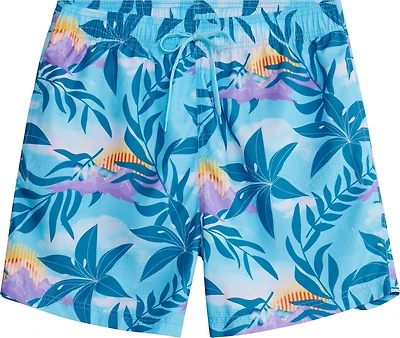 Burnside Men’s Palm Floral Volley Swim Shorts