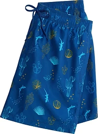 Burnside Men’s Icon Print Volley Swim Shorts