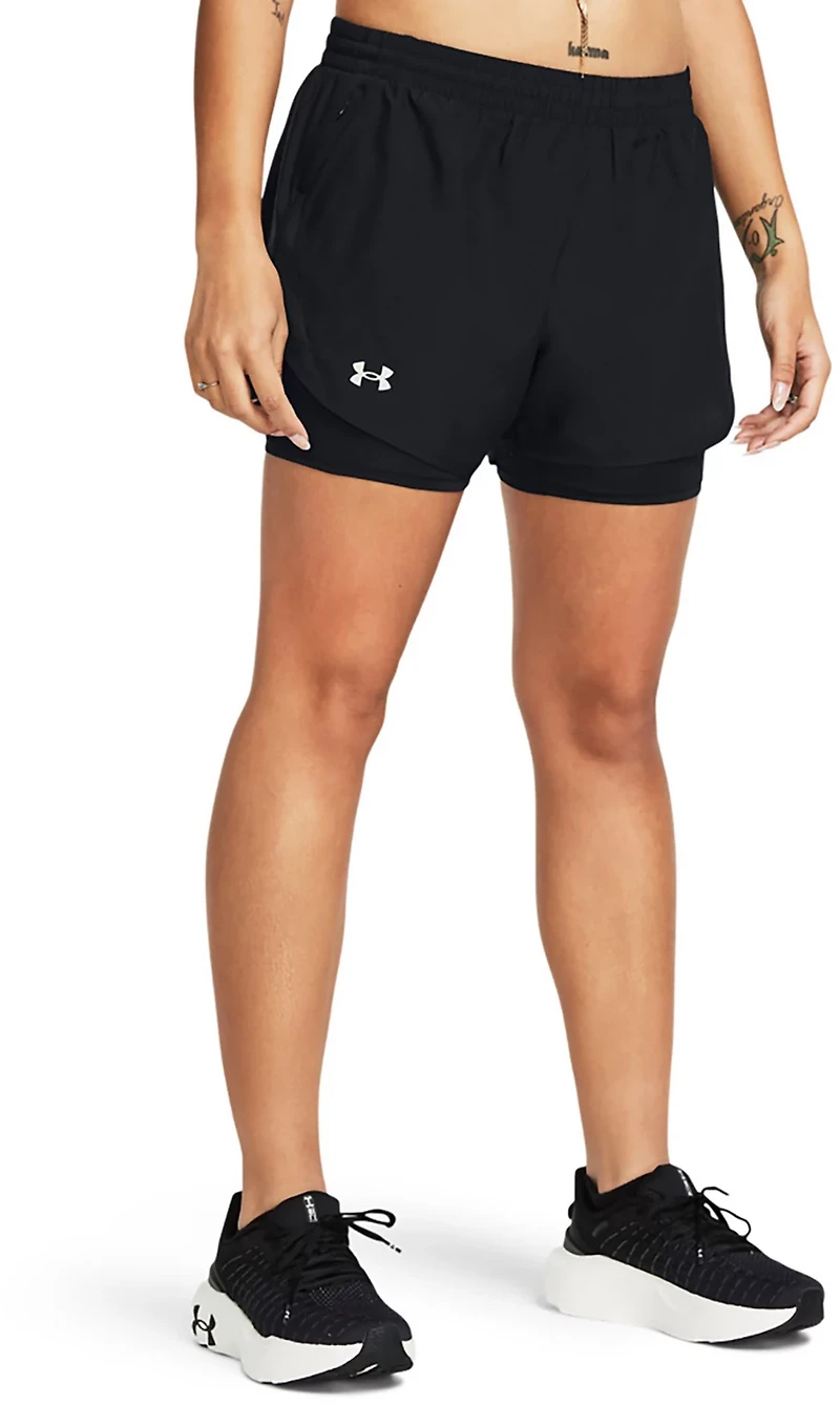 Under Armour Women's Fly-By 2-in-1 Shorts