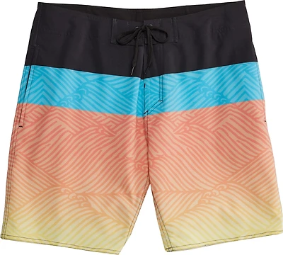 Burnside Men's Color Block Stretch Board Shorts