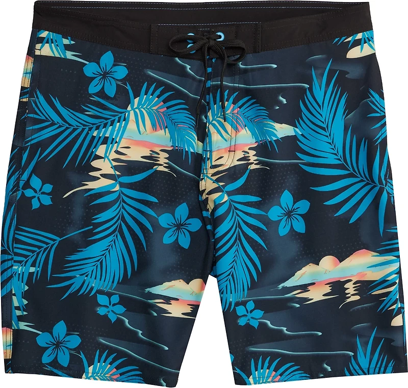 Burnside Men's Oceanscape Stretch Boardshort