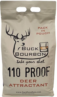 Buck Bourbon 110 Proof Deer Attractant 8 lb Bag