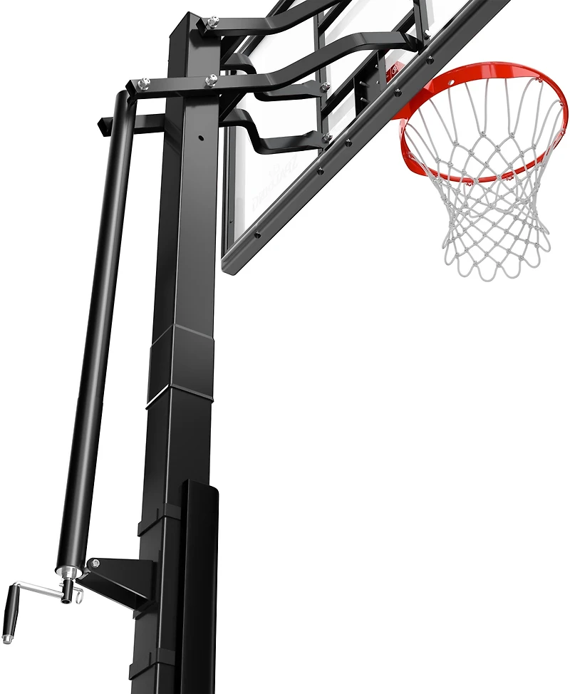 Spalding Glass In-Ground 60 in Basketball System