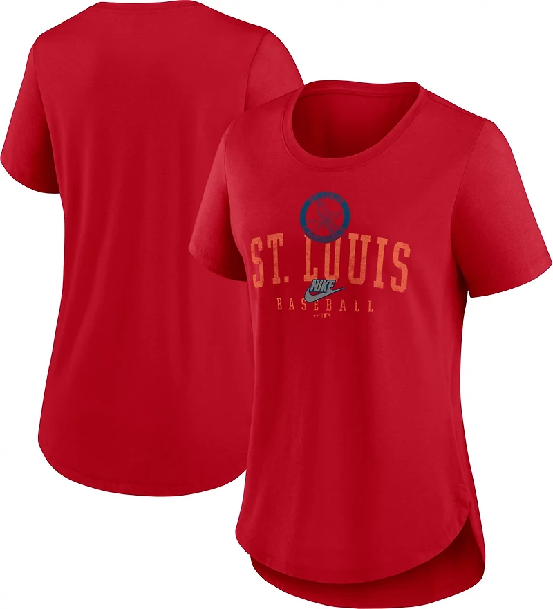 Nike Women's St. Louis Cardinals Cooperstown Local Arch T-shirt