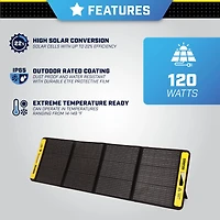 Champion 120 W Portable Solar Panel