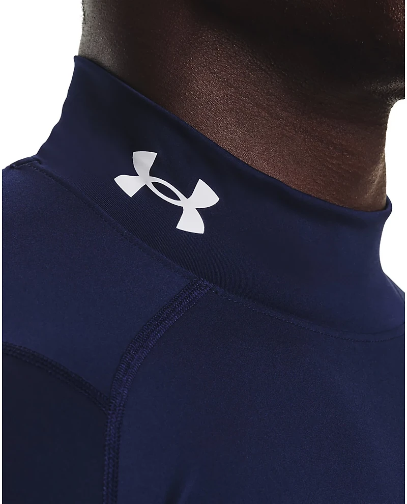 Under Armour Men's HeatGear Amour Compression Mock Long-Sleeve Shirt