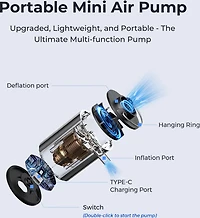 Flextail Mini Portable Battery Powered Tiny Pump