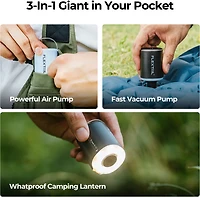 Flextail Tiny Pump 2X with Camping Lantern