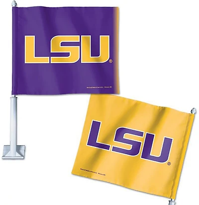 WinCraft Louisiana State University Car Flag