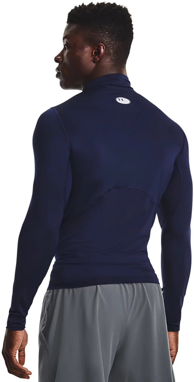 Under Armour Men's HeatGear Amour Compression Mock Long-Sleeve Shirt