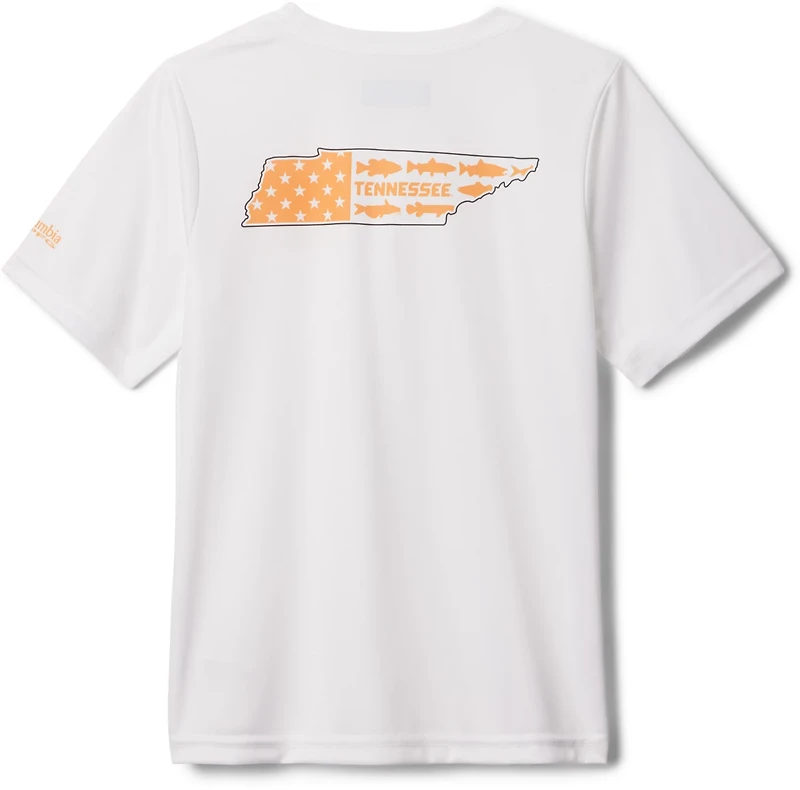 Columbia Sportswear Youth University of Tennessee Flag Terminal Tackle T-shirt