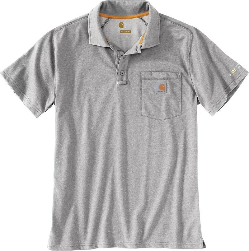Carhartt Men's Force Delmont Pocket Polo Shirt