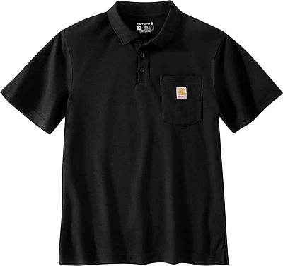 Carhartt Men's Loose Fit Midweight Short Sleeve Pocket Polo Shirt