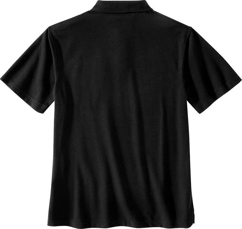 Carhartt Men's Loose Fit Midweight Short Sleeve Pocket Polo Shirt