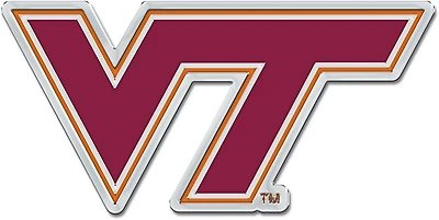 WinCraft Virginia Tech Color Chrome Freeform Auto Emblem