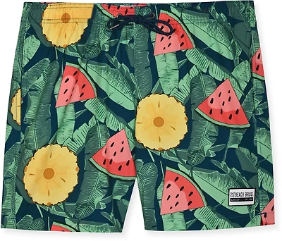 Beach Bros Men's Watermelon Twist Swim Trunk