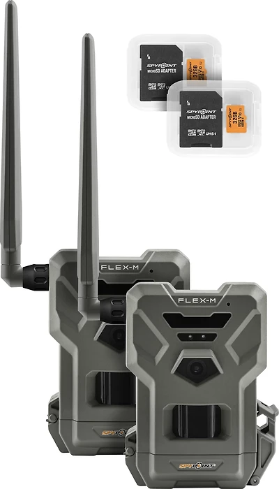 SpyPoint Flex-M Twin Pack with SD Cards