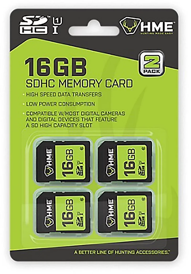 HME Products 16 GB SD Card 4-Pack