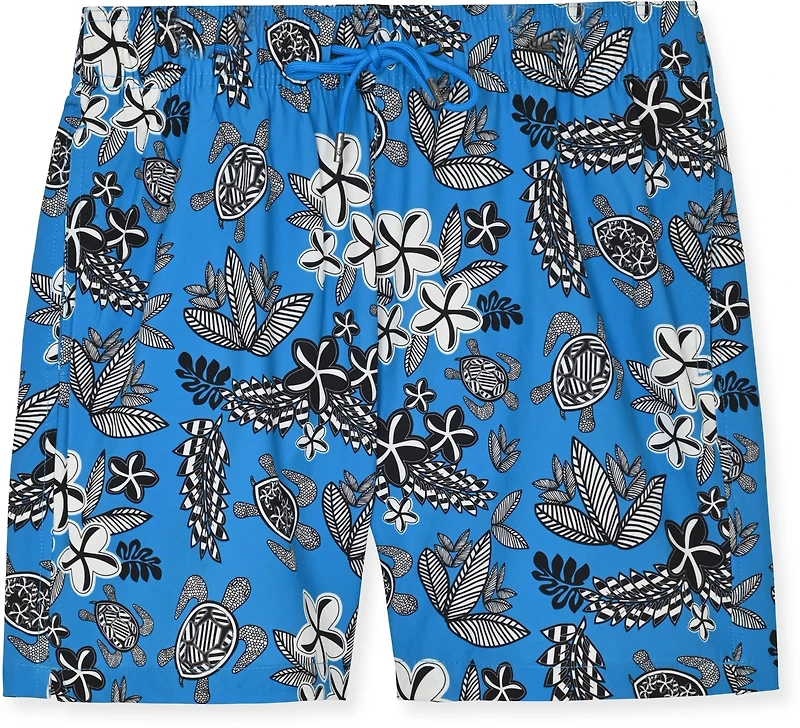 Mr Swim Men's Geometric Turtles Trunk