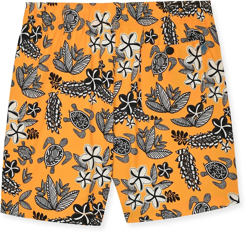 Mr Swim Men's Geometric Turtles Swim Trunk